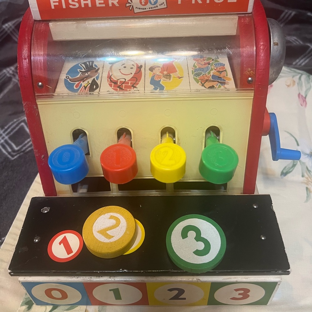Fisher-Price Colorful Cash Register Toy